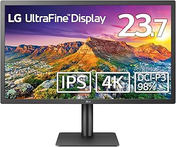 Amazon.co.jp: LG モニター ディスプレイ 24MD4KL-B 23.7インチ